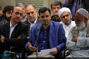 دیدار جمعی از شاعران و اهالی فرهنگ و ادب با رهبر معظم انقلاب