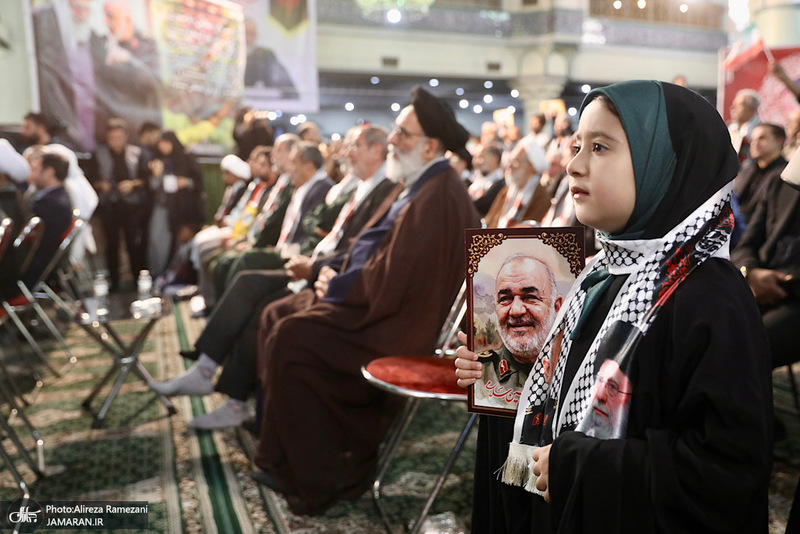 اولين سالگرد شهادت سپهبد حسين سلامى