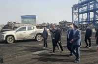 بازدید معاون سیاسی امنیتی دادستان کل کشور از محل انفجار در بندر شهید رجایی (9)