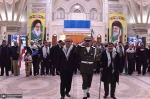 تجدید میثاق خانه ایثارگران با آرمان های امام خمینی (س)