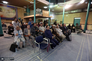 مراسم بزرگداشت هفته هنری بسیج در حسینیه جماران