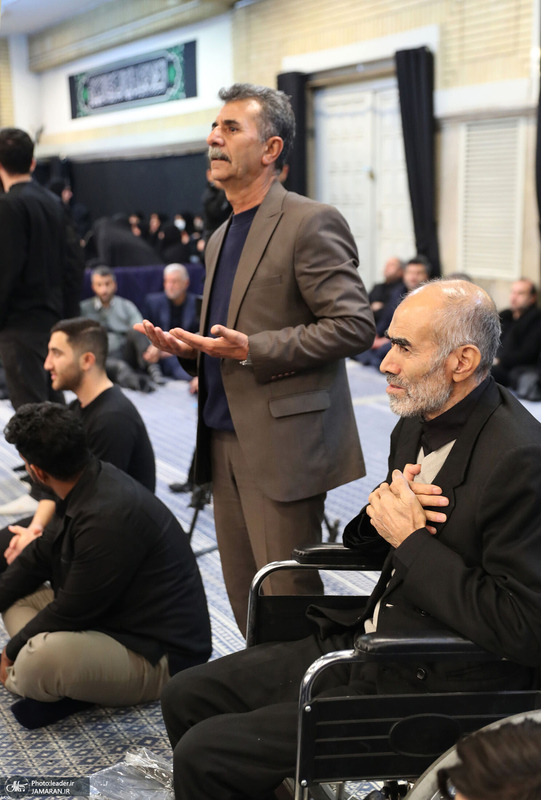 مراسم عزاداری شب شهادت حضرت فاطمه‌زهرا (س) در حسینیه امام خمینی