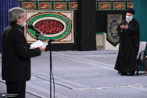 عزاداری شام شهادت حضرت زهرا (س) در حسینیه امام خمینی