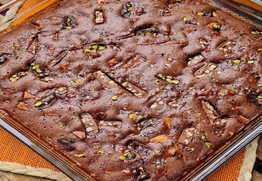 طرز تهیه کیک سیب و دارچین فوری 
