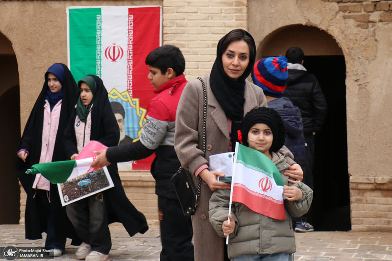 راهپیمایی 22 بهمن در خمین