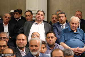 دیدار مسئولان نظام و سفرای کشورهای اسلامی با رهبر معظم انقلاب