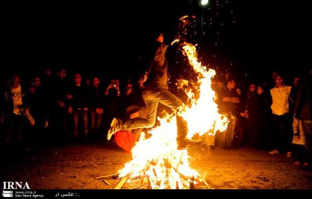 حوادث چهارشنبه سوری در شهرستان ری 4 مصدوم داشت