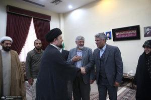 دیدار رئیس و اعضای هیأت رئیسه کمیته ملی پارالمپیک با سید حسن خمینی