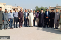 مراسم تودیع سرکنسول کشورمان در کراچی در کتابخانه یادگار امام برگزار شد