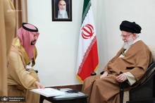 پیام وزیر دفاع عربستان پس از دیدار با رهبر معظم انقلاب و رییس جمهور + عکس