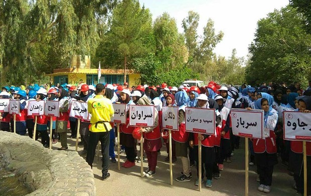 المپیاد آماده هلال احمر سیستان و بلوچستان آغاز شد