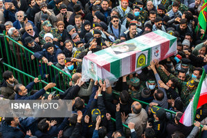 تصاویر/ تشییع پیکر شهدای حوادث اخیر در شهرهای مختلف ایران