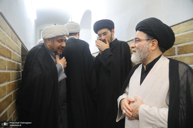 مراسم وداع با آیت الله العظمی شبیری زنجانی (ره)
