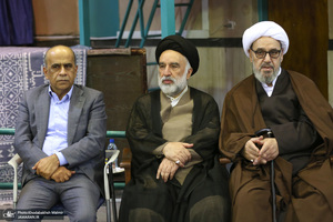 آیین رونمایی از نسخه جدید نرم افزار مجموعه آثار امام خمینی(ره) در حسینیه جماران