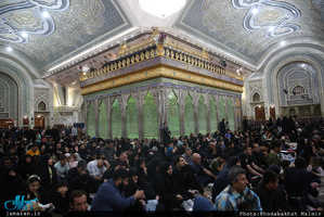 مراسم احیاء شب بیست و سوم ماه مبارک رمضان در حرم مطهر امام خمینی (س)/