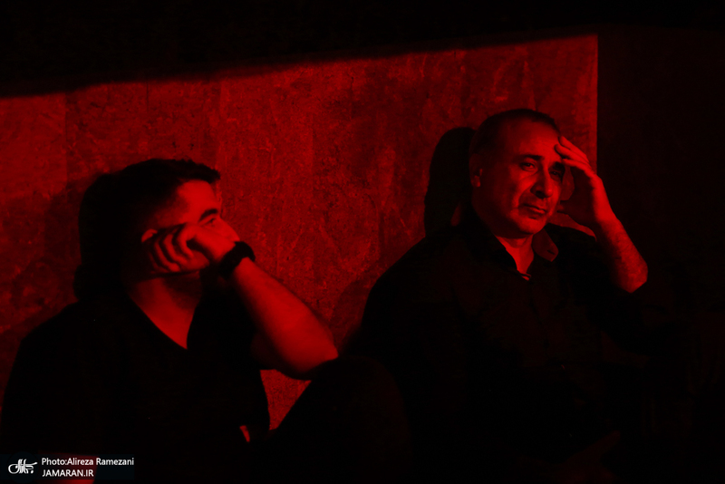 مزاسم شب تاسوعای حسینی (ع) در امام زاده صالح (ع)