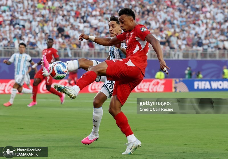 یک چهارم نهایی جام جهانی 2026| آرژانتین 1-0 سوئیس (نیمه اول)+ عکس و ویدیوی گل 
