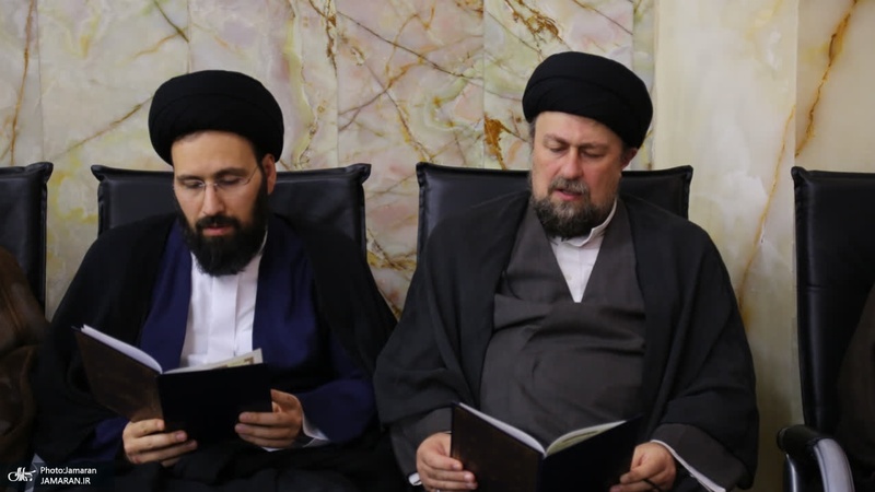 مراسم بزرگداشت آیت الله العظمی شبیری زنجانی (ره) توسط آیت الله للعظمی مکارم شیرازی