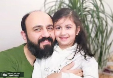 احسان اشراقی و دختر 9 ساله‌اش شهید شدند