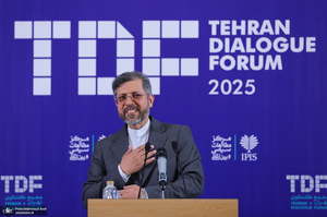 نشست خبری سعید خطیب زاده با موضوع مجمع گفتگوی تهران