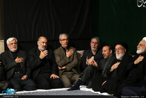 دومین شب مراسم عزاداری حضرت اباعبدالله الحسین(ع) با حضور رهبر معظم انقلاب 