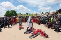 مراسم نمادین روز عاشورا در نیجریه (3)