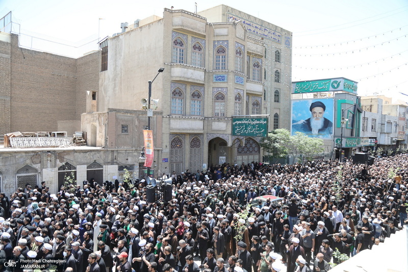 مراسم شهادت امام جعفر صادق(ع) با حضور آیت الله العظمی وحید خراسانی