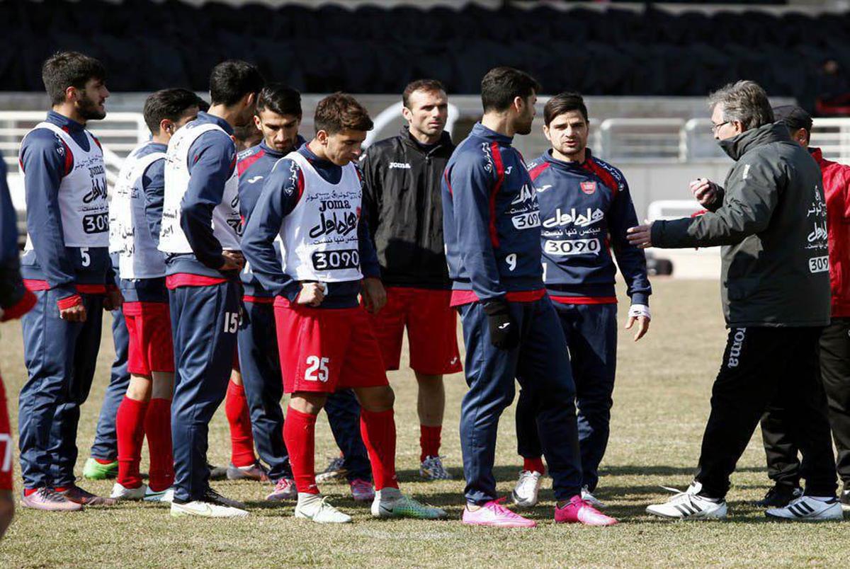 پرسپولیسی‌ها از محل تمرین به فرودگاه می‌روند