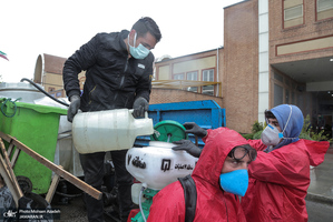 تغسیل با آب متوفیان مبتلا به کرونا در بهشت زهرا(س) تهران