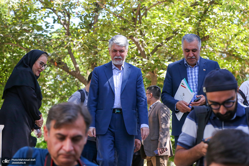 نشست خبری وزیر فرهنگ و ارشاد اسلامی / سید عباس صالحی