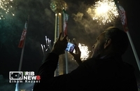 مراسم نورافشانی در برج میلاد تهران به مناسبت ۴۷ سالگی پیروزی انقلاب اسلامی (8)