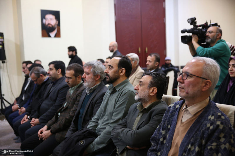 دیدار رئیس سازمان اداری و استخدامی و مدیران نظام اداری کشور با سید حسن خمینی