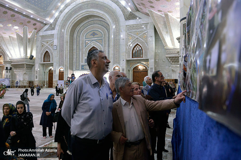 ادای احترام پیروان ادیان الهی نسبت به ساحت مقدس امام خمینی(س)