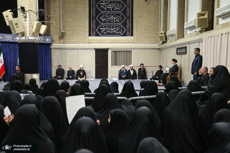 مراسم عزاداری شهادت امام رضا (ع) در حسینیه امام خمینی