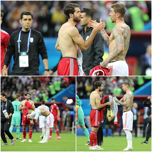 پیراهن کاپیتان اسپانیا به کریم رسید + عکس
