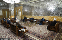 دیدار سرپرست موسسه تنظیم و نشر آثار امام خمینی(س) با تولیت آستان قدس رضوی / مروی - کمساری