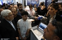 بازدید معاون اول رئیس‌جمهور از بیست‌ونهمین نمایشگاه الکامپ (5)