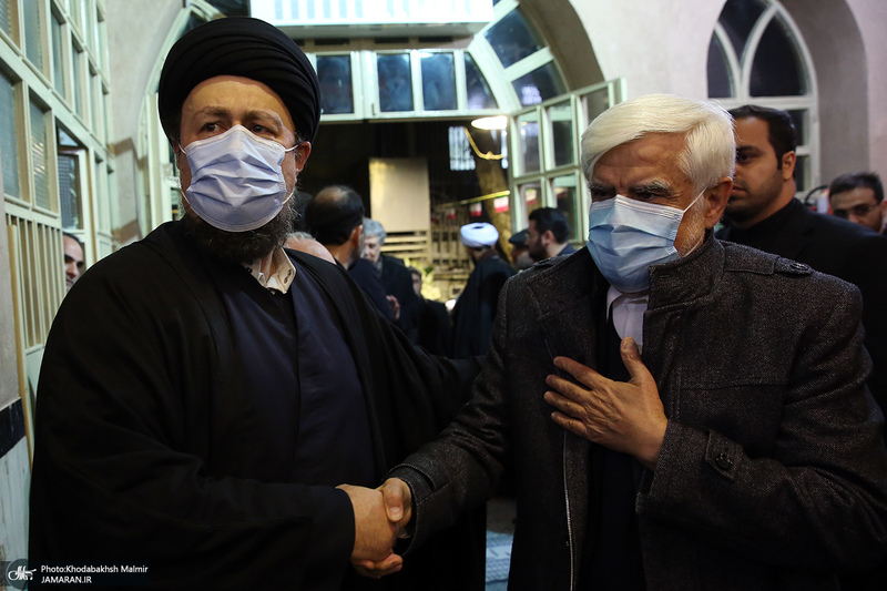 مراسم بزرگداشت آیت الله موسوی بجنوردی (ره) در حسینیه جماران - 2