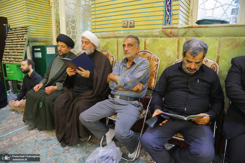 مراسم ترحیم همسر آیت الله محسن اراکی