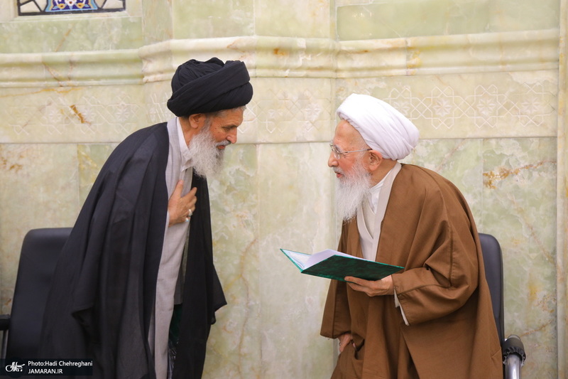 مراسم نخستین سالگرد درگذشت همسر آیت الله العظمی جوادی آملی‎‎