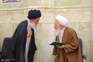 مراسم نخستین سالگرد درگذشت همسر آیت الله العظمی جوادی آملی‎‎