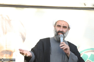 مراسم بزرگداشت رحلت امام خمینی (ره) و قیام 15 خرداد درجوار بیت تاریخی امام در قم