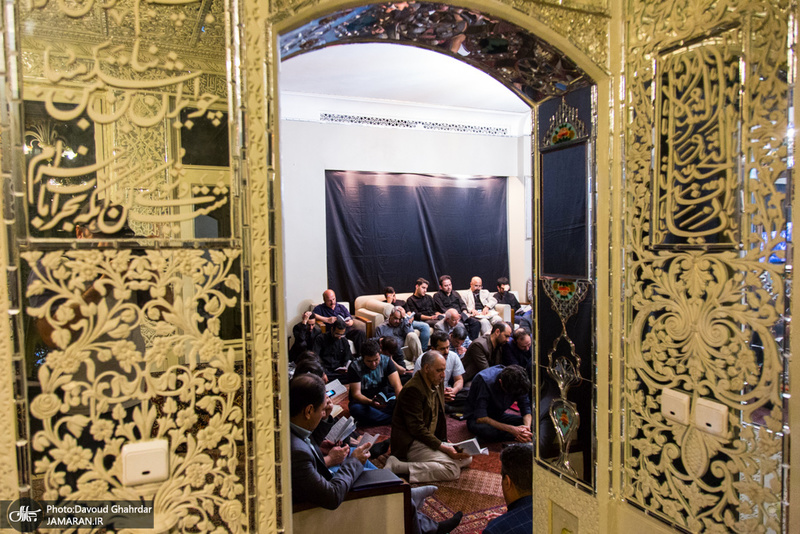 احیای شب نوزدهم ماه مبارک رمضان در منزل صادق خرازی