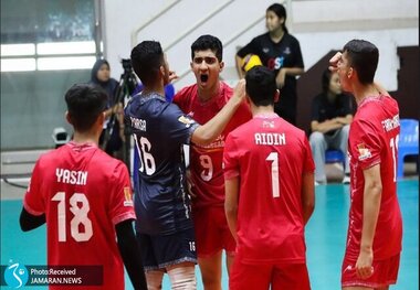 والیبال نوجوانان قهرمانی جهان| صدرنشینی قاطع ایران با برد مقابل مصر