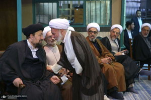 دیدار جمعی از جانبازان واقعه هفتم تیر با سید حسن خمینی