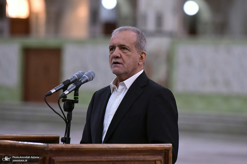 تجدید میثاق رئیس‌جمهور و اعضای دولت با آرمان‌های حضرت امام خمینی - 1