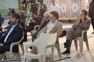 تجدید میثاق رئیس جمهور و اعضای دولت با آرمان های حضرت امام خمینی (س)