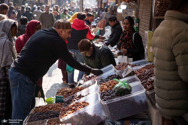تصاویر اختصاصی جماران از بازار کشمیر هند در آستانه ماه مبارک رمضان