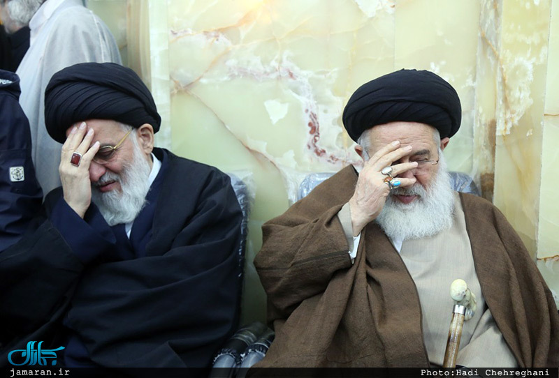 مراسم چهلمین روز درگذشت آیت الله العظمی موسوی اردبیلی(ره) در مسجد اعظم قم