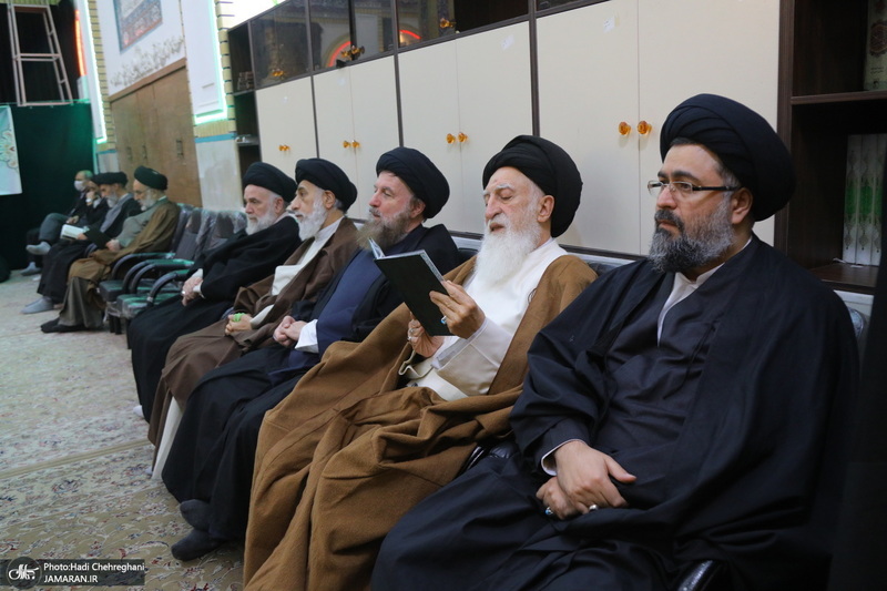 مراسم ترحیم مرحومه زهرا سادات روحانی